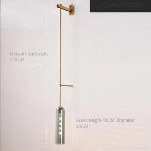 Modern Glass Led Wall Sconce Light Fixture Luminaire Bedroom Living Room Decoration Lamp Lighting Indoor Nordic Bedside Bathroom