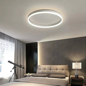 Modern LED Ceiling Lamps Chandelier Lights Living Dining Room Kitchen Bedroom Ceiling Light Simple Round Home Decor Indoor Light