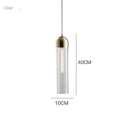 Modern LED Glass Pendant Lights Nordic Hanging Chandeliers Lighting Fixture Kitchen Restaurant Bar Decor Suspension Bedside Lamp