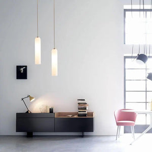 Modern LED Glass Pendant Lights Nordic Hanging Chandeliers Lighting Fixture Kitchen Restaurant Bar Decor Suspension Bedside Lamp