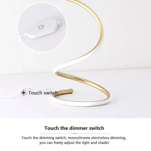 Modern LED Table Lamp Dimmable Table Light For Study Reading Bedside Sofe Corner Decorative Lighting Fixture Desk Lighting