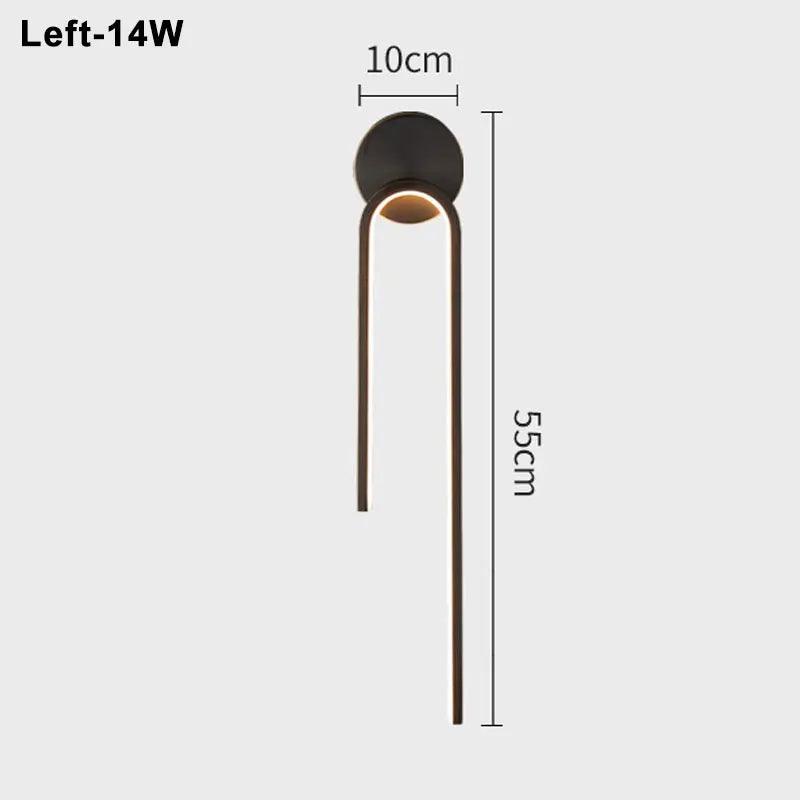 Modern LED Wall Lights Indoor Lighting For Living Room Bedroom Bedside Background Led Light Home Decor Wall Sconces Lamp