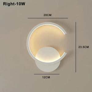 Modern LED Wall Lights Indoor Lighting For Living Room Bedroom Bedside Background Led Light Home Decor Wall Sconces Lamp