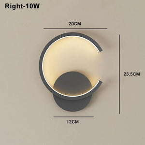 Modern LED Wall Lights Indoor Lighting For Living Room Bedroom Bedside Background Led Light Home Decor Wall Sconces Lamp