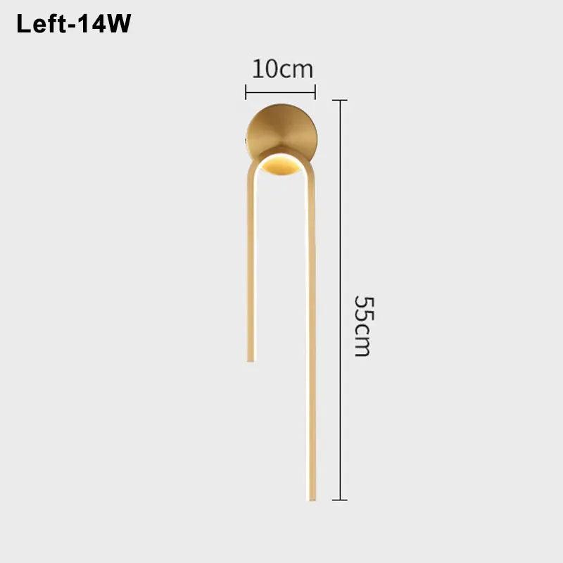 Modern LED Wall Lights Indoor Lighting For Living Room Bedroom Bedside Background Led Light Home Decor Wall Sconces Lamp