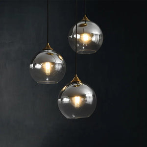 Modern Led Pendant Lamp Nordic Restaurant Bar Glass Pendant Lights for Living Room Fixtures Home Decor Bedroom Bedside Lighting