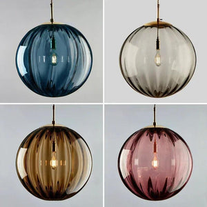 Modern Led Pendant Light Nordic Glass Ball Hanglamp For Bedroom Dining Room Bar Decor Loft Luminaire Suspension Kitchen Fixtures