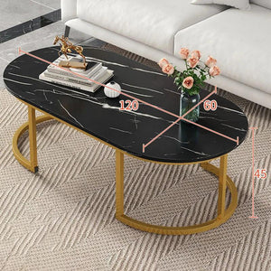 Modern Luxury Coffee Tables Living Room Nordic Glam Square Coffee Tables Minimalist Unique Table Basse De Salon Home Furniture