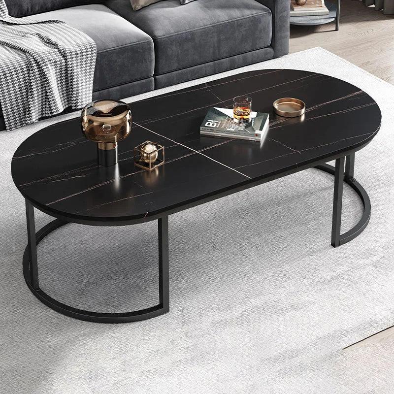 Modern Luxury Coffee Tables Living Room Nordic Glam Square Coffee Tables Minimalist Unique Table Basse De Salon Home Furniture