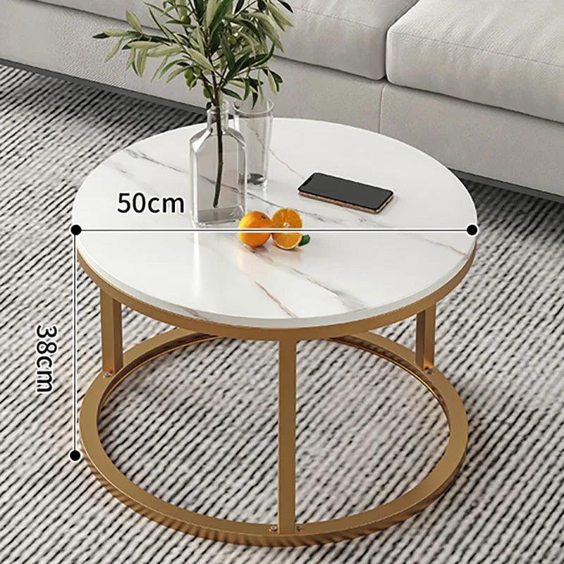 Modern Luxury Coffee Tables Living Room Nordic Glam Square Coffee Tables Minimalist Unique Table Basse De Salon Home Furniture