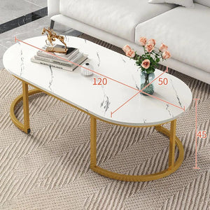 Modern Luxury Coffee Tables Living Room Nordic Glam Square Coffee Tables Minimalist Unique Table Basse De Salon Home Furniture