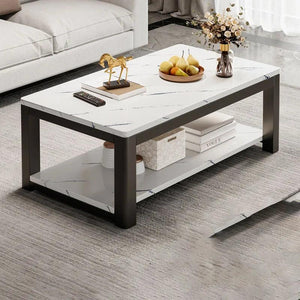 Modern Luxury Coffee Tables Living Room Nordic Glam Square Coffee Tables Minimalist Unique Table Basse De Salon Home Furniture