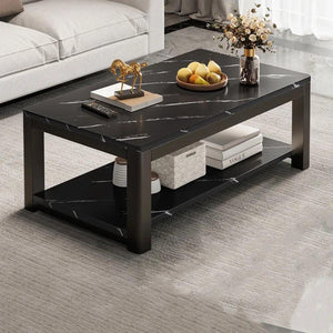 Modern Luxury Coffee Tables Living Room Nordic Glam Square Coffee Tables Minimalist Unique Table Basse De Salon Home Furniture