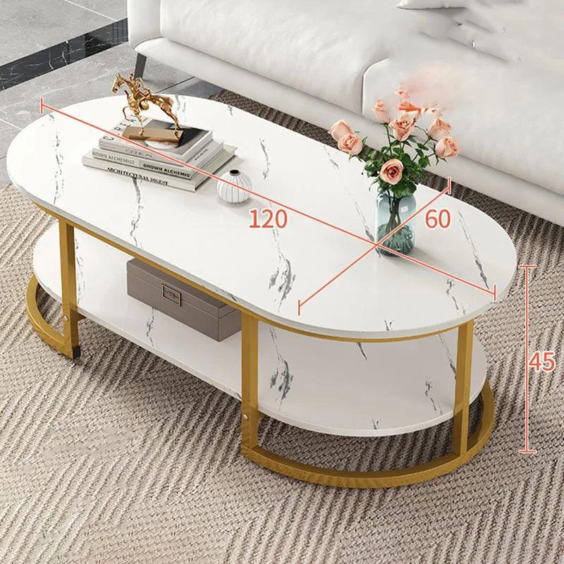 Modern Luxury Coffee Tables Living Room Nordic Glam Square Coffee Tables Minimalist Unique Table Basse De Salon Home Furniture