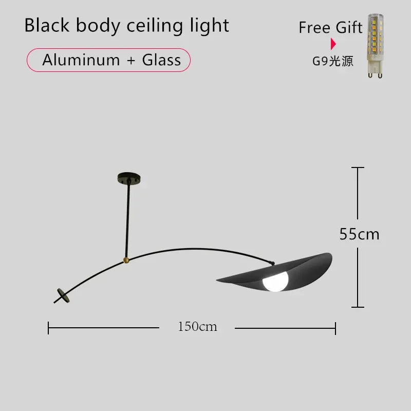 Modern Minimalist Designer Fishing Led Floor Lamp Bedroom Reading Atmosphere Long Arm Lights Adjustable Home Decor Chandelier