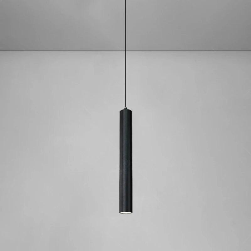 Modern Nordic Led Pendant Lamp Double head Pendant Light Dining Room 2m Hanging Lamp Pipe Decora Cylinder Pipe Line chandelier