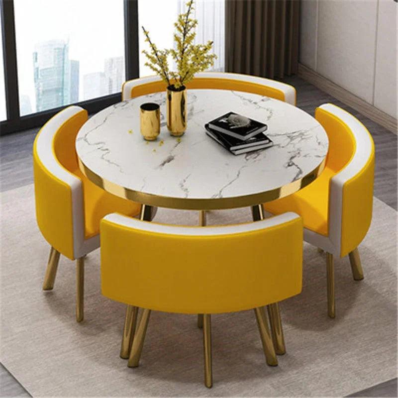 Modern Simple Dining Tables Reception Negotiation Wooden Dining Tables Rest Office Restaurant Mesas De Comedor Home Furniture