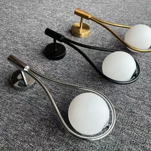 Modern Wall Light Glass Ball Luxury Gold Sconce Living Room Bedroom Bedside Aisle Staircase Nordic Wall Mount Indoor Decor Lamp