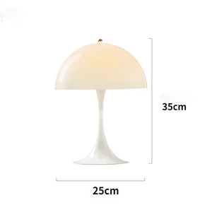 Modern White Mushroom Floor Light for Livingroom Bedside Lamp Home Decor Standing Table Lamp Reading Lighting Fixtures