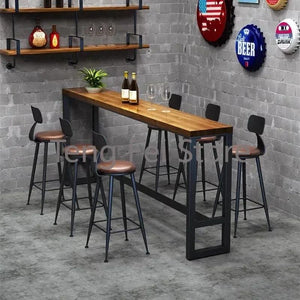 Modern Wooden Bar Tables Reception High Round Drink Coffee Bar Tables Cocktail Nightclub Stehtisch Commercial Furniture SR50BT