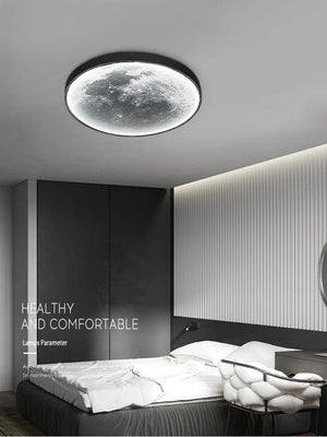 Moon Wall Lamp Living Room Background Wall Modern Simple Wall Painting Lamp Art Decoration Designer Aisle Bedroom Bedside Lamps