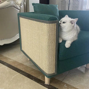 Natural Bamboo Cat Scratcher Sofa Mats Board Cat Scratch for Sharpen Nails Scraper Pet Tree Toys Chair Sofa Furniture Protector