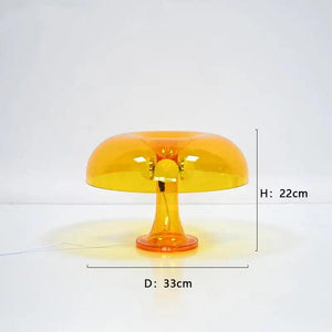 New Led Mushroom Table Lamp for Hotel Bedroom Bedside Living Room Decoration Lighting Modern Minimalist Creativity Desk Lights