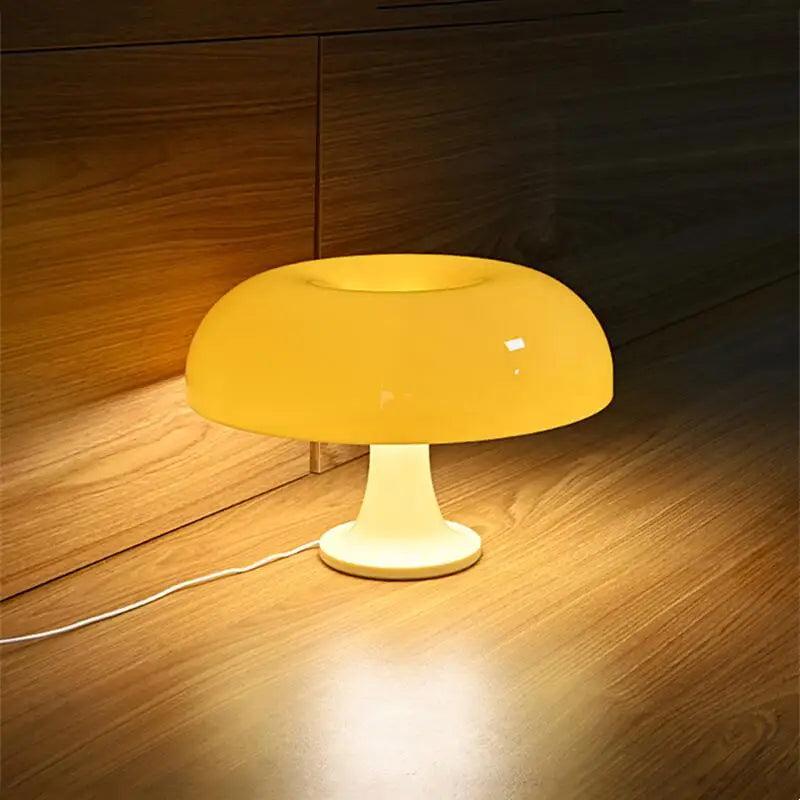 New Led Mushroom Table Lamp for Hotel Bedroom Bedside Living Room Decoration Lighting Modern Minimalist Creativity Desk Lights