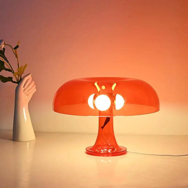 New Led Mushroom Table Lamp for Hotel Bedroom Bedside Living Room Decoration Lighting Modern Minimalist Creativity Desk Lights