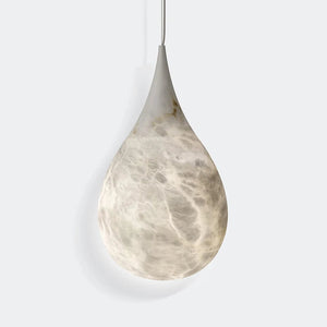 New Postmodern American Design Alabaster Raindrop Pendant Lighting Minimalist style lighting for bedrooms and restaurants