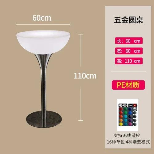 Nightclub Round Bar Tables Modern Party Side Outdoor Cocktail Bar Tables Reception Counter Stehtisch Commercial Furniture SR50BT