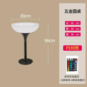 Nightclub Round Bar Tables Modern Party Side Outdoor Cocktail Bar Tables Reception Counter Stehtisch Commercial Furniture SR50BT