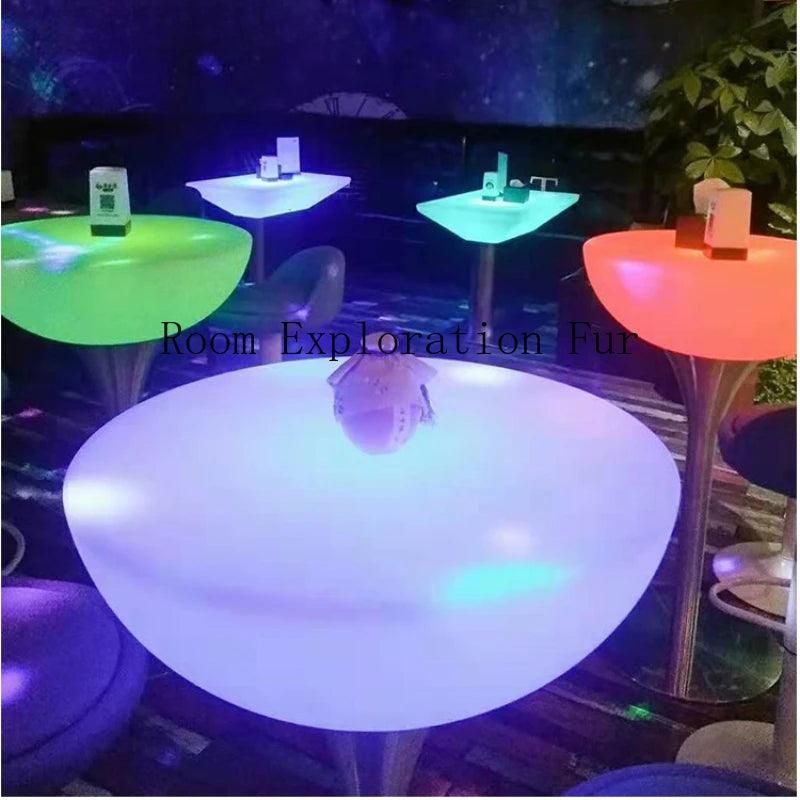 Nightclub Round Bar Tables Modern Party Side Outdoor Cocktail Bar Tables Reception Counter Stehtisch Commercial Furniture SR50BT