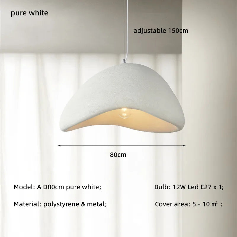 Nordic Bar Wabi Sabi E27 Led Pendant Light Loft Minimalism Led Hanging Lamp Cord Suspend Lamp For Bar Restaurant Lamp Fixtures