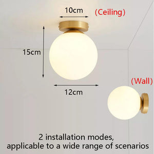 Nordic Creative LED Luxury Wall lamp Living room Metal Fashion Modern Minimalist Bedside Wall light Bedroom Fixtures Lighting