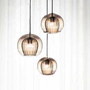 Nordic Glass Pendant Lights Modern Suspension Chandeliers for Living Dining Room Kitchen Bedside Hanging Lamp Fixture Luster