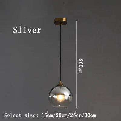 Nordic Led Pendant Light Modern Restaurant Bar Glass Chandelier for Cafe Dining Room Room Decor Bedroom Bedside Lighting