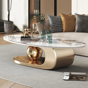 Nordic Living Room Coffee Tables Modern Design Decor Oval Coffee Tables Minimalist Mesa De Centro De Sala Home Furniture