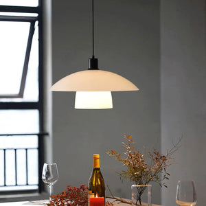 Nordic Medieval Designer Danish Restaurant Pendant Lamp Minimalist Wabi-sabi Retro Dining Table Bar Ceiling Chandelier Lighting