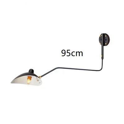 Nordic Modern Minimalist Wall Light Living Room Study Bedroom Bedside Reading Led Lamp Long Arm Adjustable Lighting Decoration