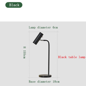 Nordic floor lamp living room simple creative personality bedroom light luxury study bedside ins wind vertical table lamp