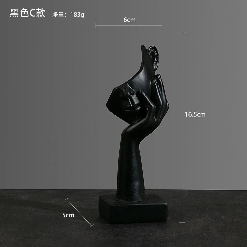 Office Home Decor Abstract Statue Desktop Ornaments Sculpture Figurines Face Character Nordic Light Luxury Art Crafts