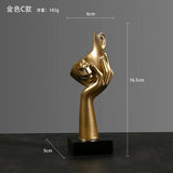 Office Home Decor Abstract Statue Desktop Ornaments Sculpture Figurines Face Character Nordic Light Luxury Art Crafts