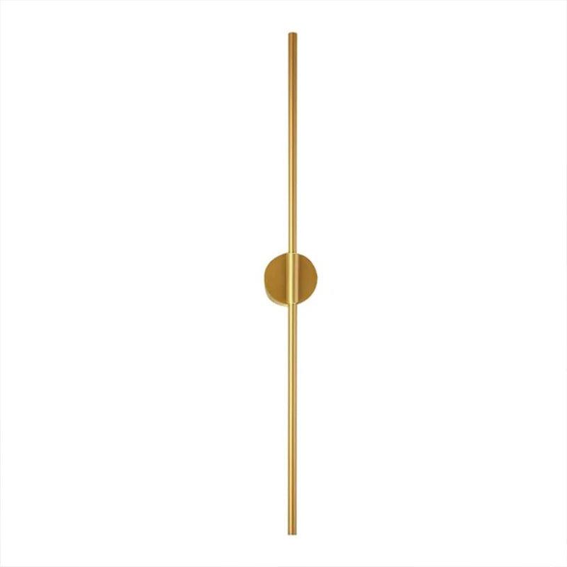 One pair LED Wall Lamp Modern Gold LED Wall Sconce living room home decor wall light for Stairway corridor 60/100cm 2pcs