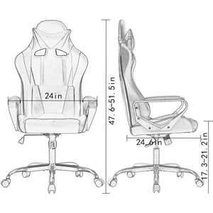 PC Gaming Chairs Ergonomic Office Chairs Cheap Desk Chair Executive Task Computer Chair Back Support Modern Executive Adjustable