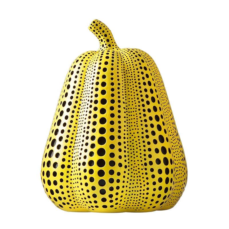 Pumpkin Kusama Yayoi Ornaments Modern Sculpture Polka Dot Owl Bird Art Home Interior Decoration Office Arts Wedding Christmas