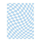 Retro Checkerboard Rugs for Bedroom Home Decor Fluffy Soft Plush Floor Mat Living Room Decoration Carpet Lattice Lounge Rug