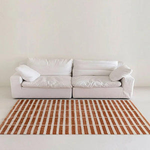 Retro Checkered Carpet Living Room Large Area Plush Rugs Coffee Tables Mat Cloakroom Soft Foot Mat Bedside of Bedroom Fluffy Rug