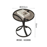 Round Nordic Coffee Tables Living Room Bed Side Small Modern Marble Console Table Nightstands Gold Muebles Bedroom Furniture