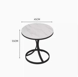 Round Nordic Coffee Tables Living Room Bed Side Small Modern Marble Console Table Nightstands Gold Muebles Bedroom Furniture